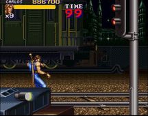 une photo d'Ã©cran de Final Fight 2 sur Nintendo Super Nes